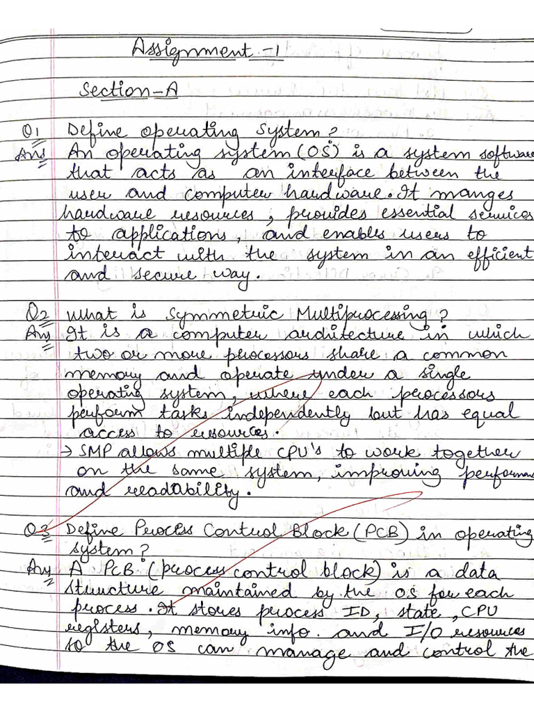 Os Assignment 1 | PDF