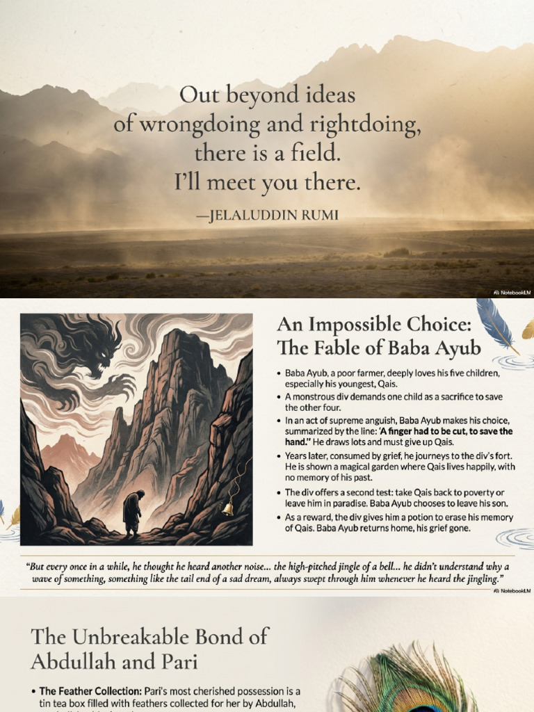 And The Mountains Echoed | PDF