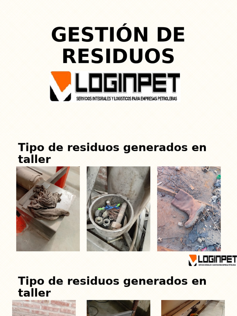 Gestión de Residuos en Talleres y Oficinas | PDF