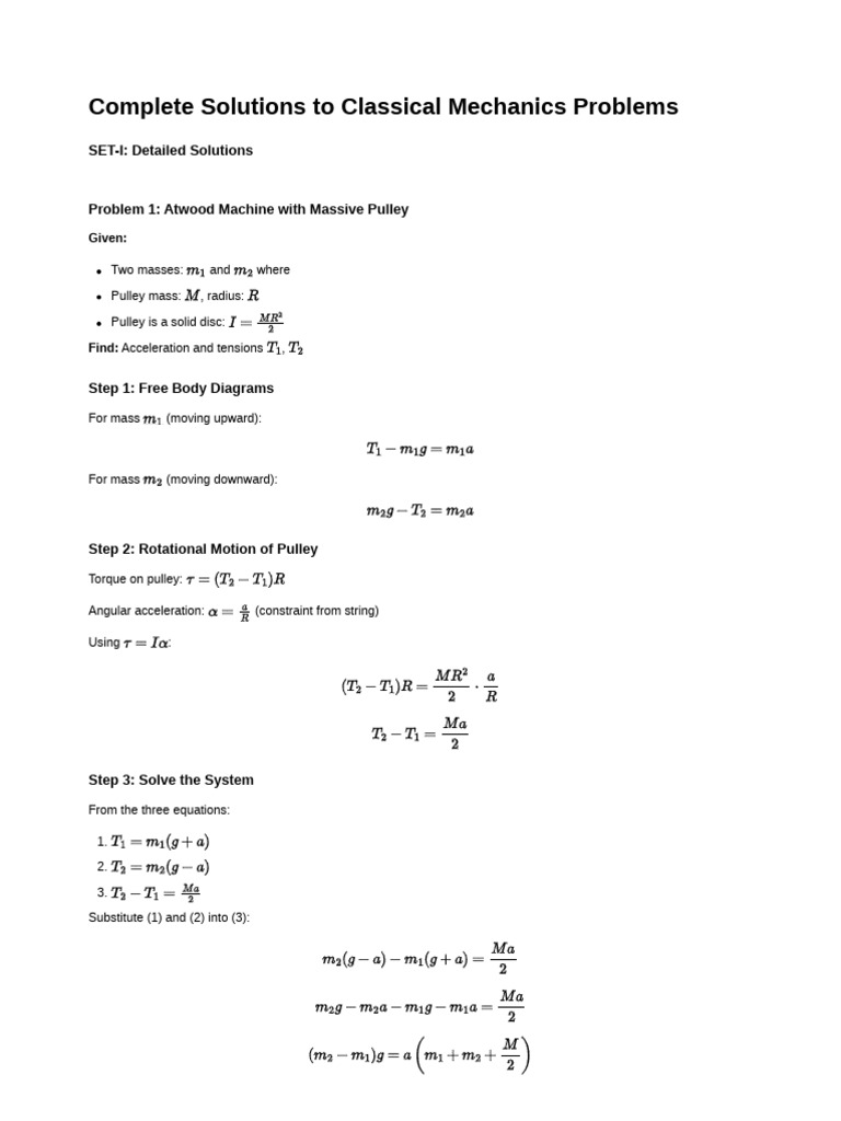 PDF 4de33285 | PDF | Force | Rotation Around A Fixed Axis