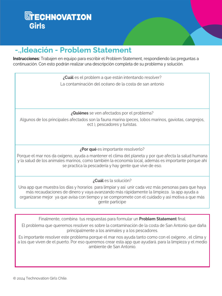 Problem Statement | PDF