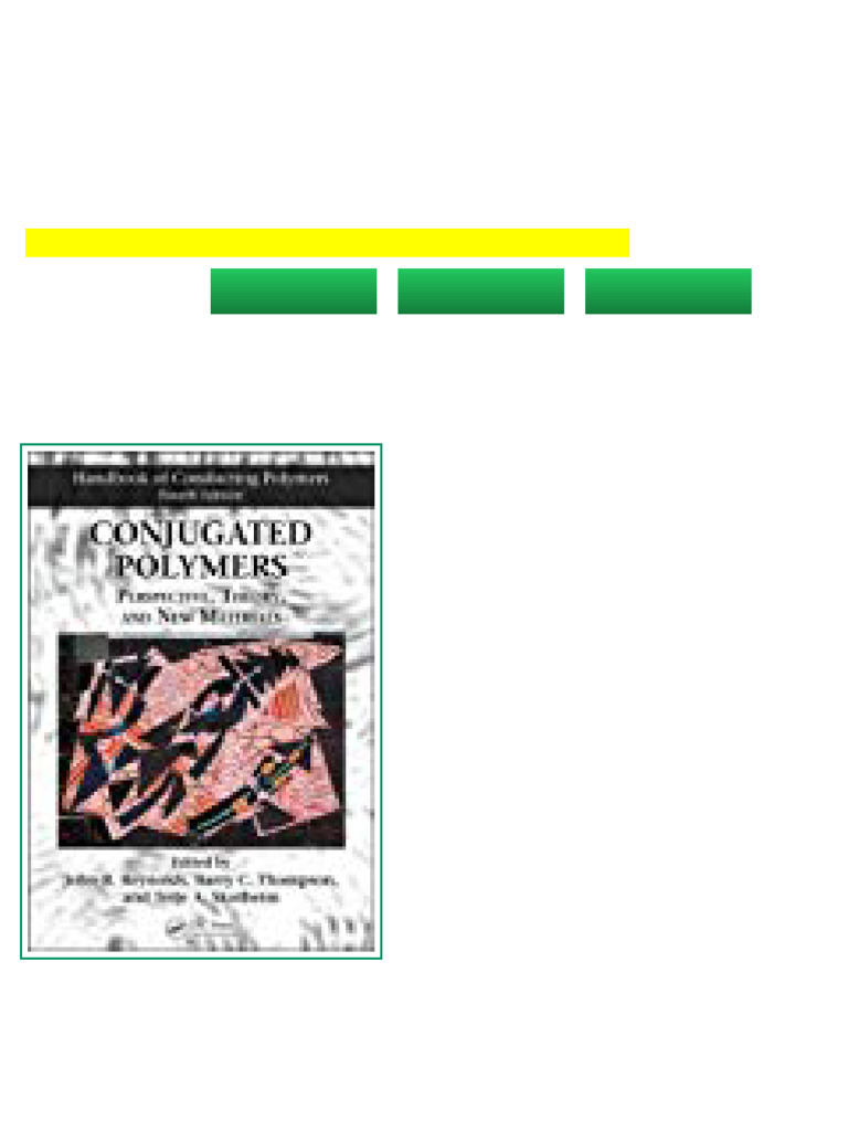 Conjugated Polymers: Perspective, Theory, and New Materials John R ...