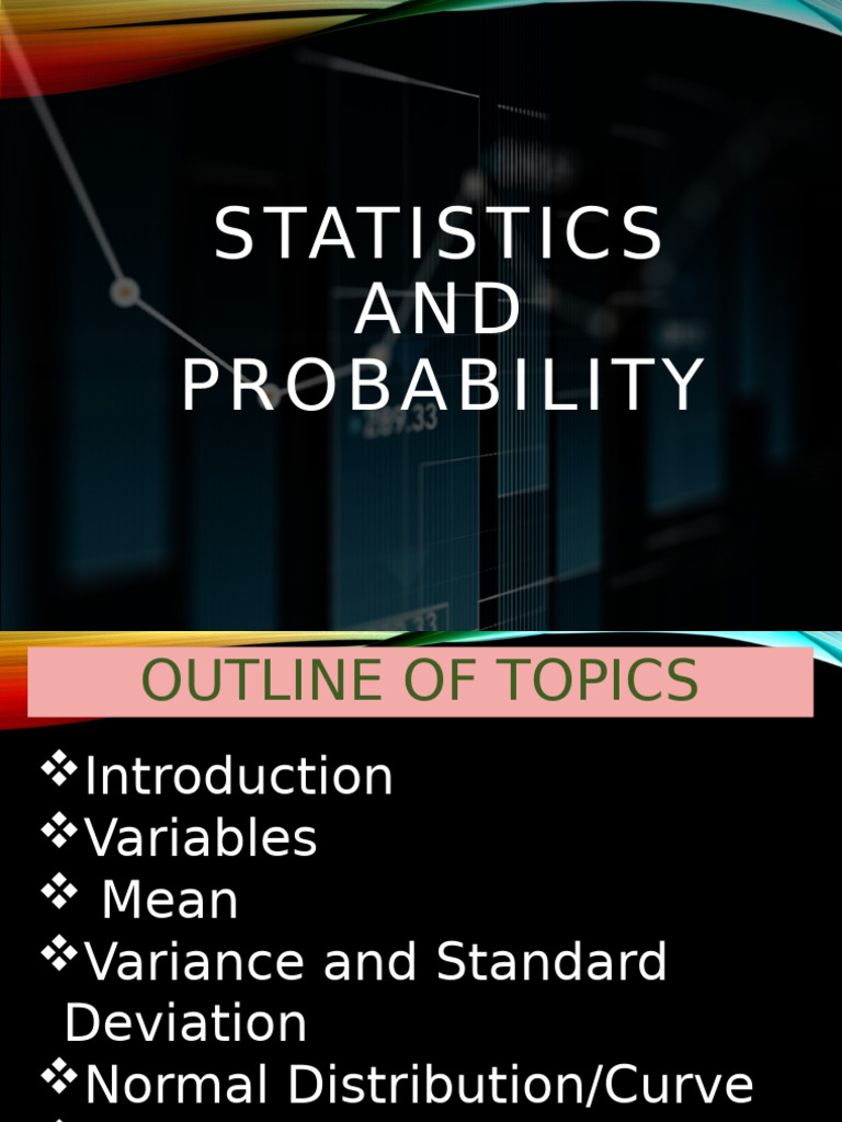Statistics and Probability Overview | PDF | Statistics | Level Of ...