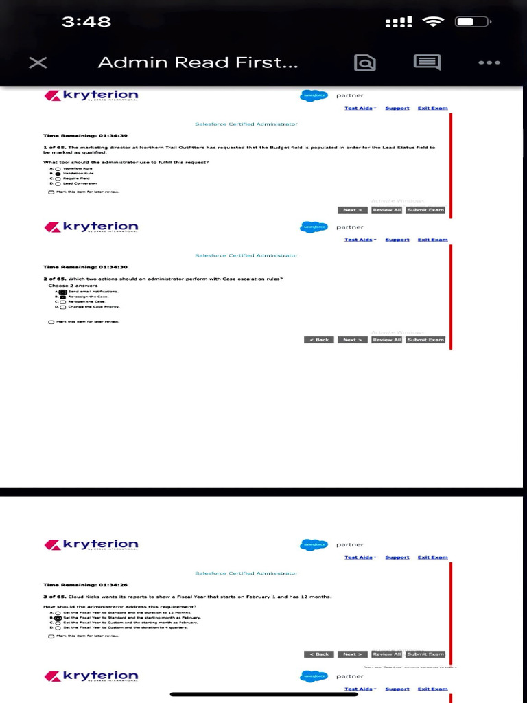 Admin Set 1 | PDF