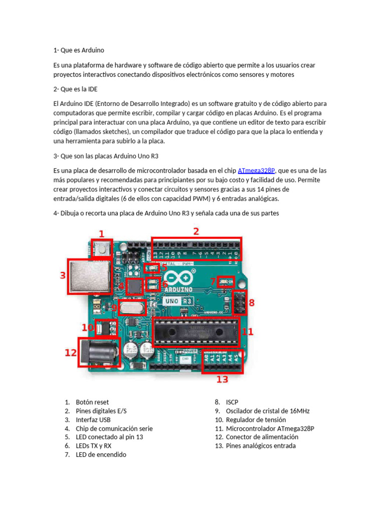 Actividad 2 Arduino | PDF | Arduino | Hardware de la computadora