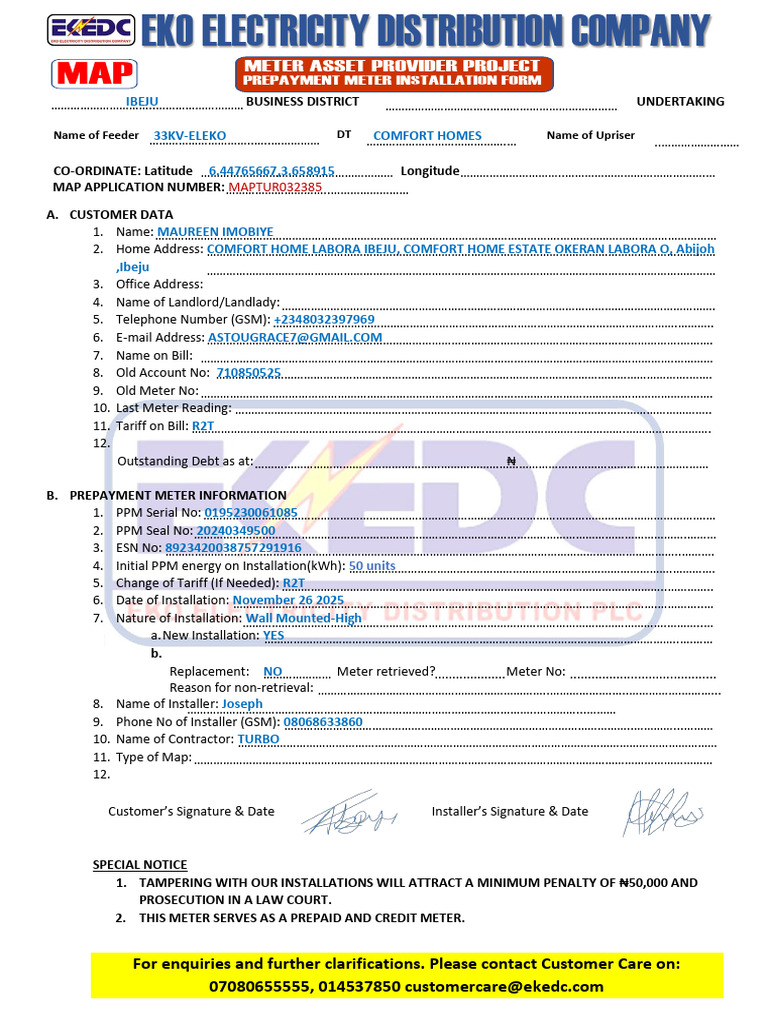 EKO Prepayment Meter Installation Form | PDF | Chess Theory | Chess