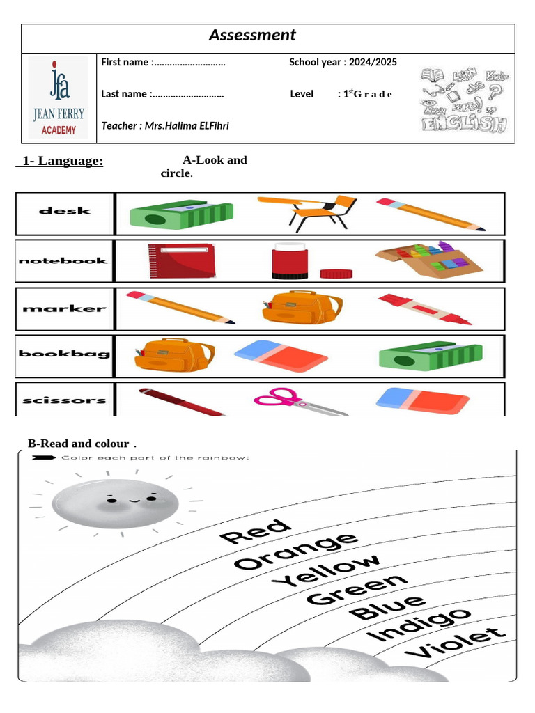 Assessment CP (1) | PDF