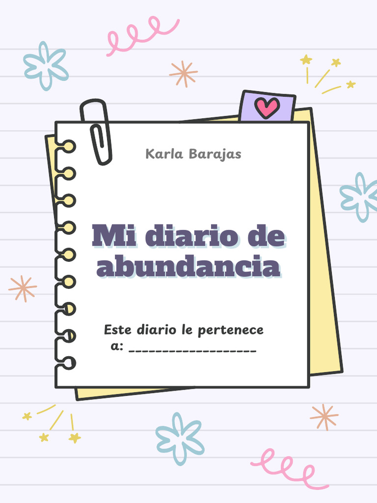 Diario de Abundancia y Manifestación | PDF | Bancos | Gratitud