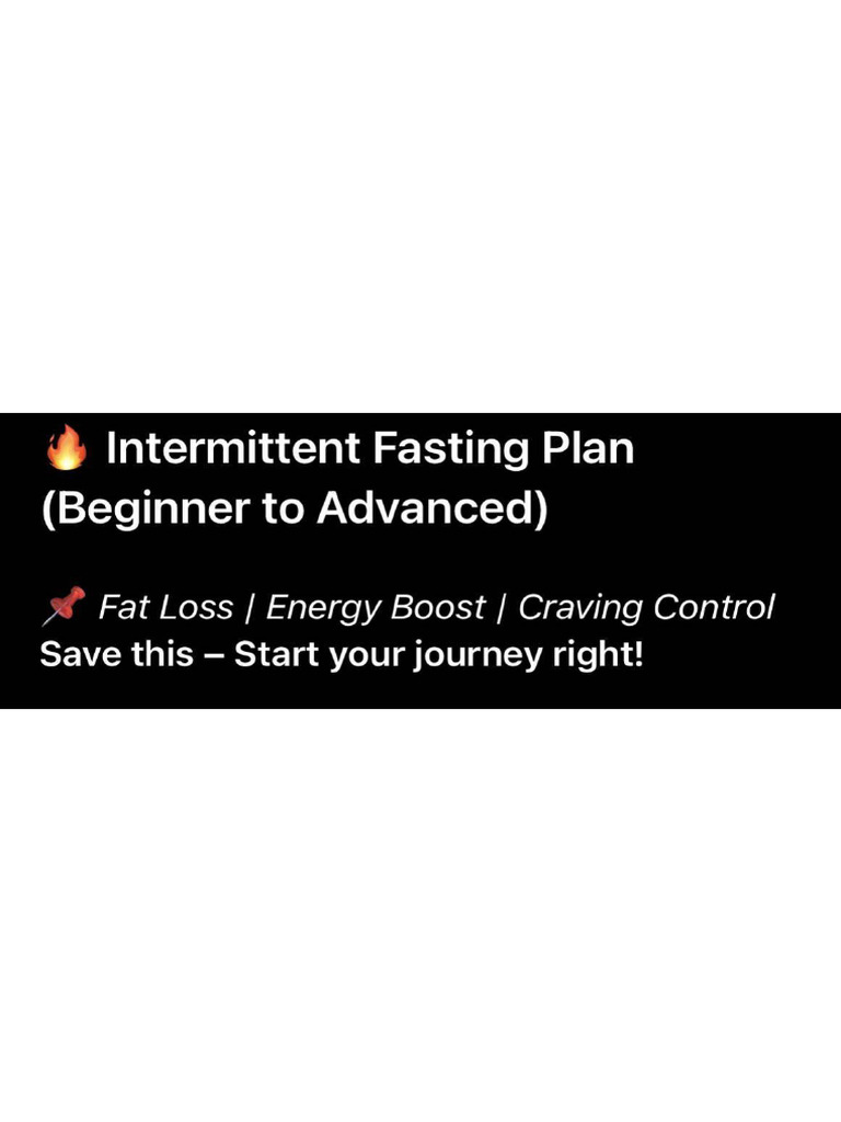 Intermittent Fasting 2 | PDF