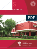 FMS Admission Brochure 2012