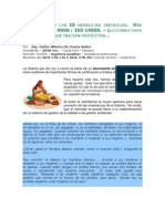 Artículo 4. Una Fábula de ISO 9000 e ISO 14000. Parte I. (2012)