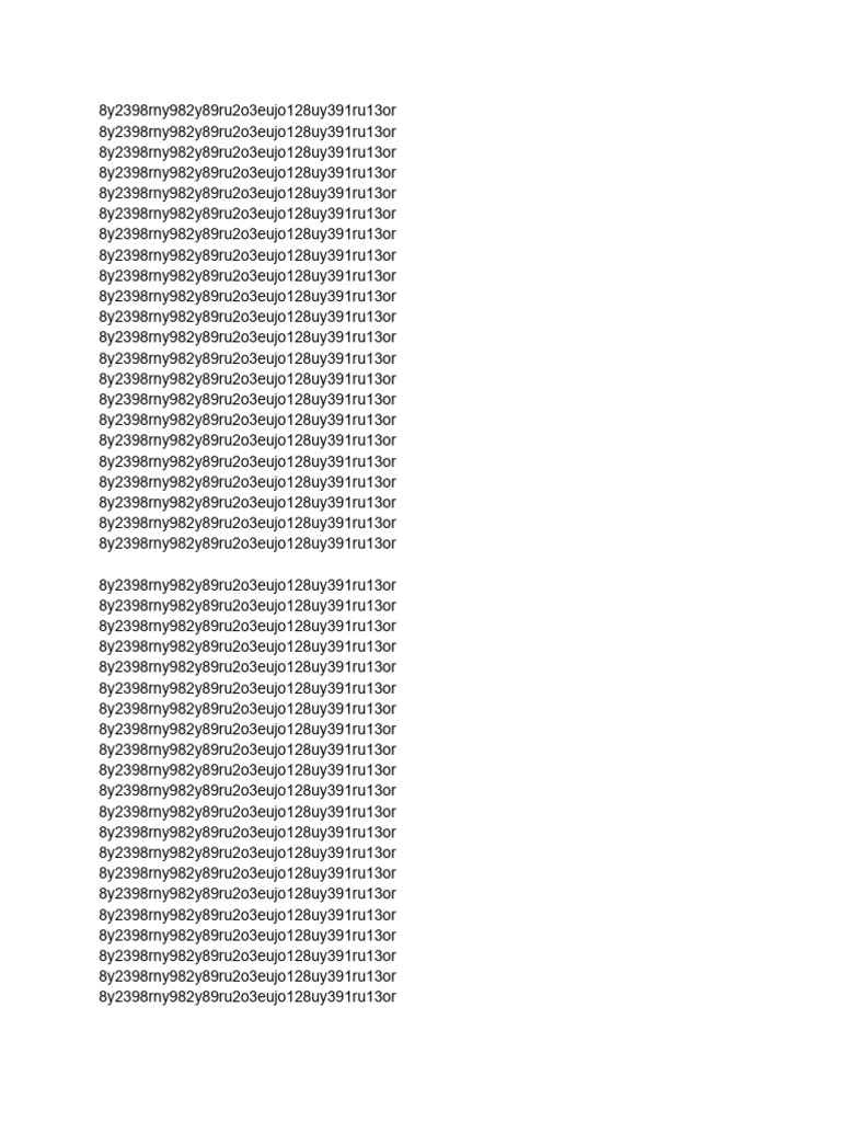 Unique Identifier Analysis Document | PDF