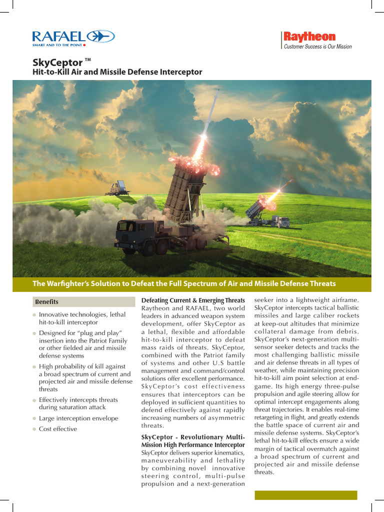 SkyCeptor: Advanced Missile Interceptor | PDF | Missile Defense ...