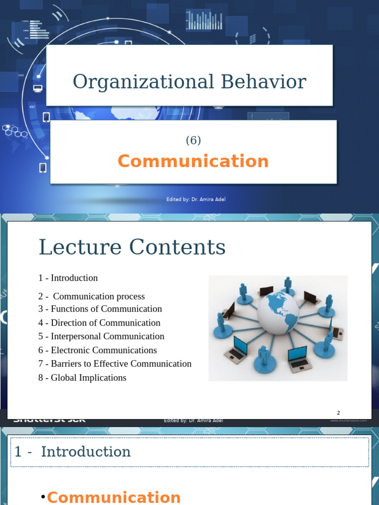 Effective Communication in Organizations | PDF | Communication ...
