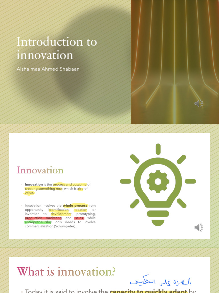 Understanding Innovation and Creativity | PDF | Creativity | Thought