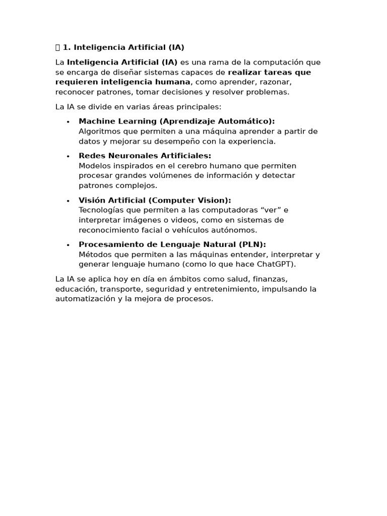 Introducción a la Inteligencia Artificial | PDF