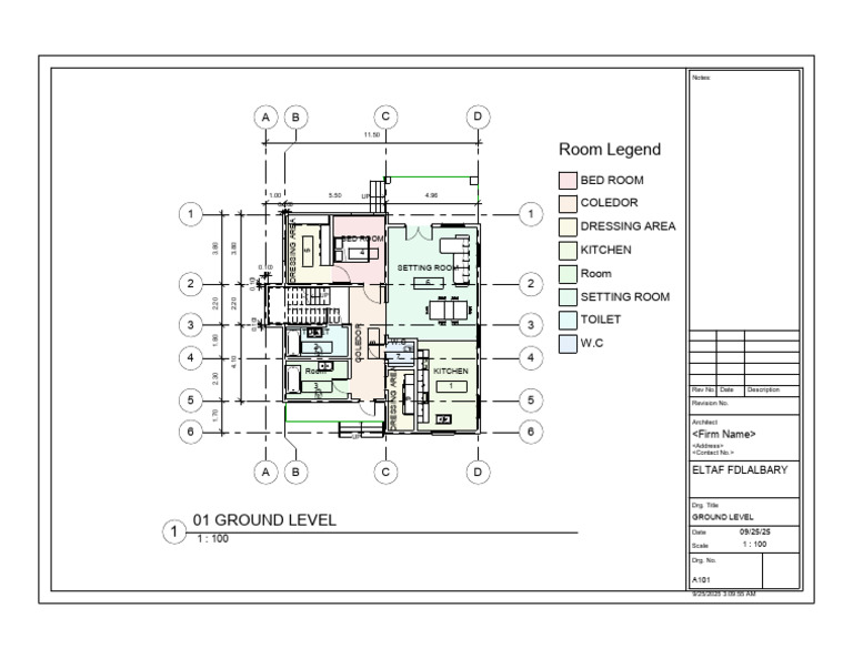 Ground Level Room Layout Plan | PDF