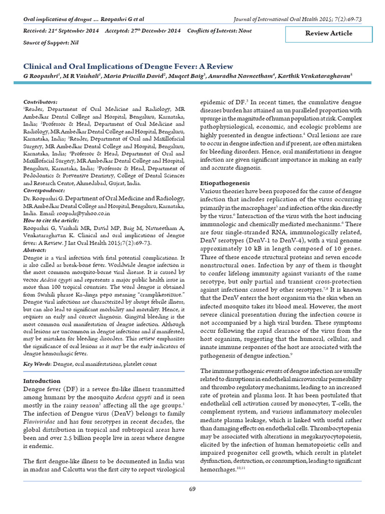 Jioh 7 69 | PDF | Infection | Medicine