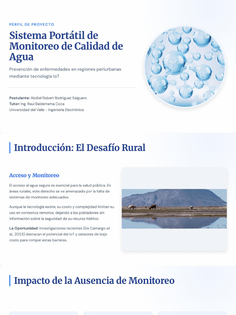 Water Quality Monitoring System | PDF