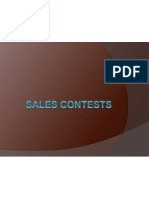 Sales Contests