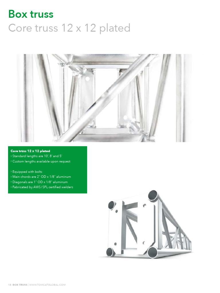 Box Truss Specifications and Details | PDF | Structural Engineering