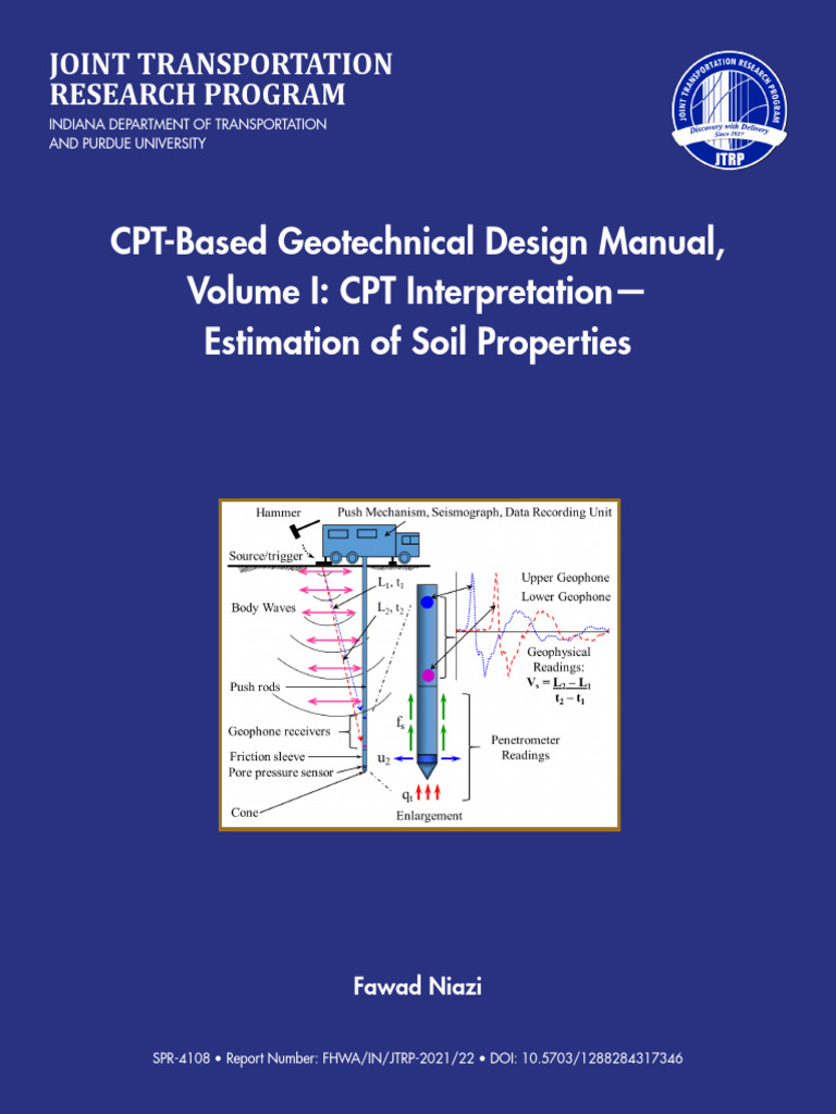 0 - CPT to design | PDF | Soil Mechanics | Geotechnical Engineering