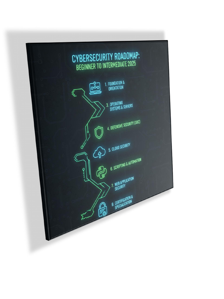 Cybersecurity Career Roadmap Guide | PDF | Computer Network | Cloud ...