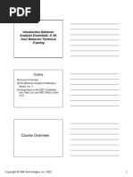 RBT Recertification Competency Guide | PDF | Reinforcement ...