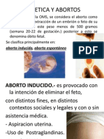 Aborto y Genetica