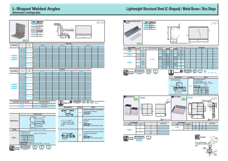 Lightweight C-Shaped Steel Components | PDF | Industrial Processes ...