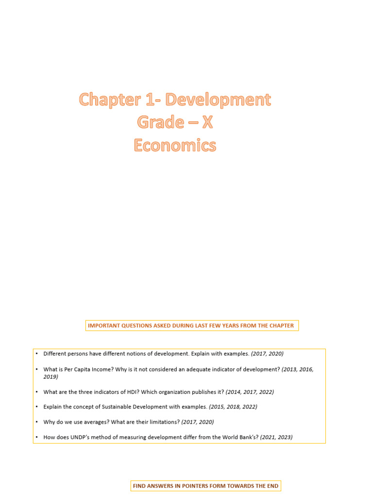 Understanding Diverse Development Goals | PDF | Human Development Index ...