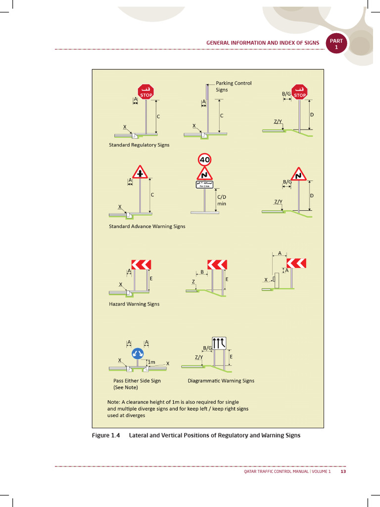 Qatar Traffic Control Manual Overview | PDF | Traffic | Controlled ...