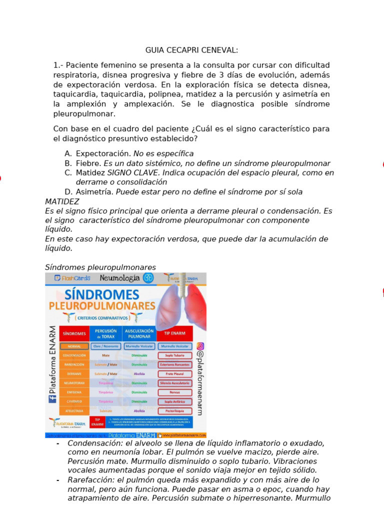 0 Ce Neval Corre Gido | PDF | Tos | Neumonía