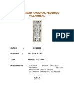 Manual de Calidad Fresa Iso 22000