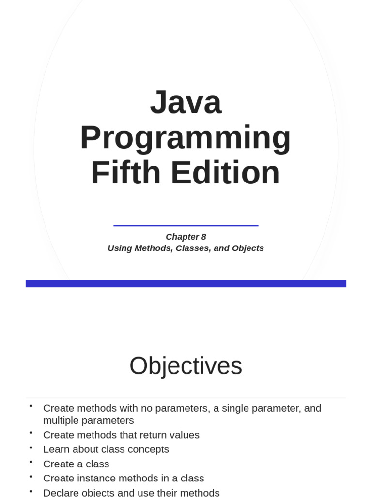 CC2 Lec Chapter 7 | PDF | Method (Computer Programming) | Programming