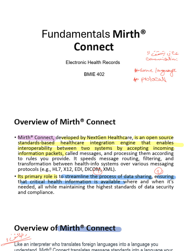 BMIE402 6 MirthConn Part1 | PDF | Transmission Control Protocol | Databases