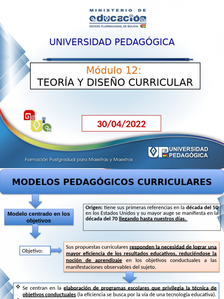 Modelos y Metodologías Curriculares | PDF | Plan de estudios | Teoría ...