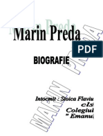 Marin Preda - Biografie