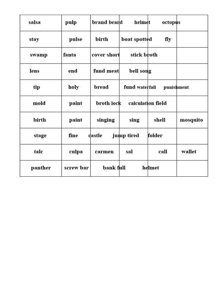 Mixed Syllable Words Comic | PDF