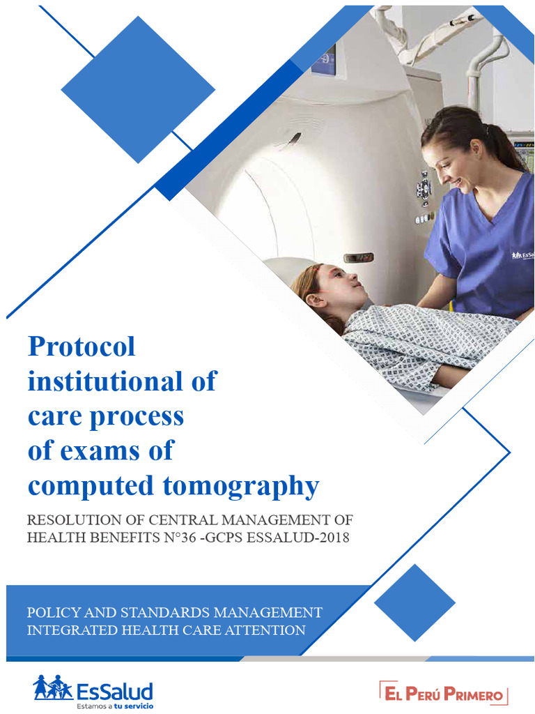 Computed Tomography Care Protocol | PDF | Ct Scan | Pathology