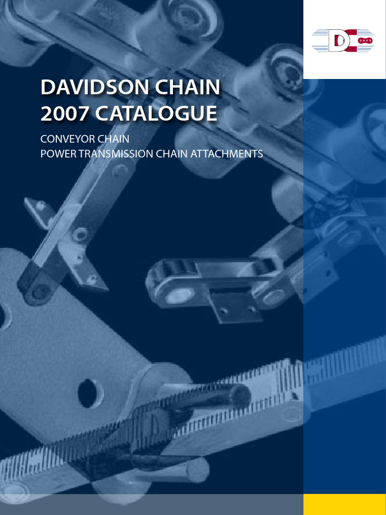 Australian Conveyor Chain Catalogue | PDF | Length