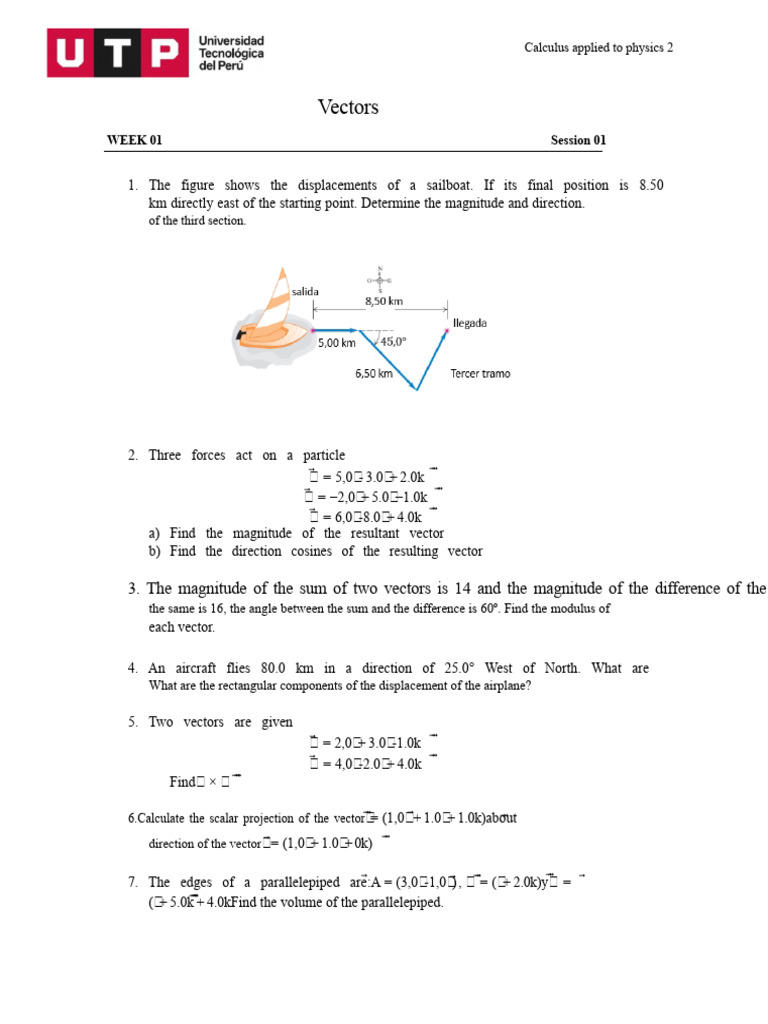 Physics 2: Vector Calculus Problems | PDF