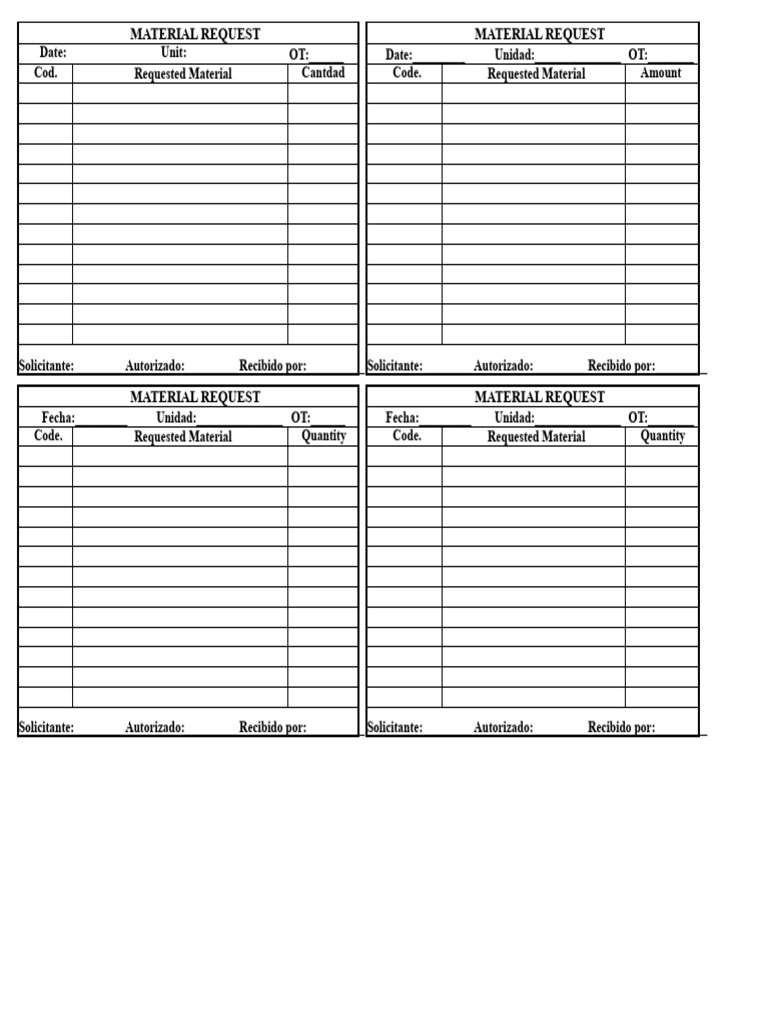 Format For Material Vouchers | PDF | Paint | Conservation And ...