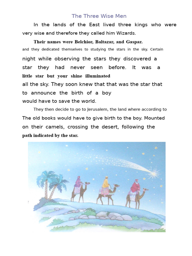 The three wise men | PDF