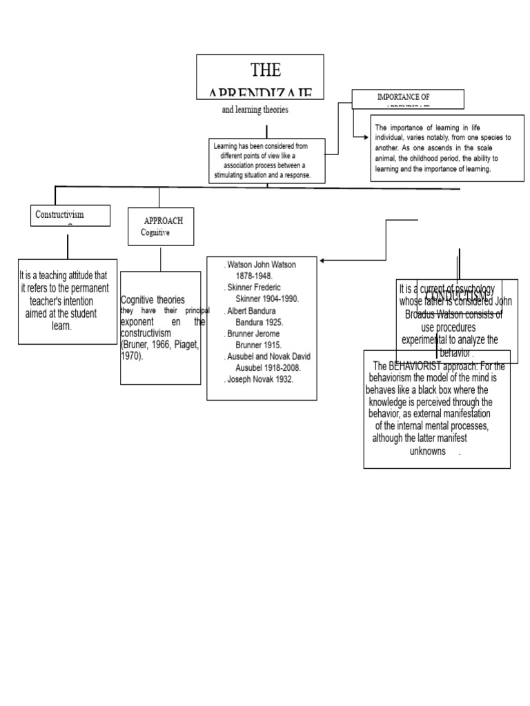 Importance of Learning Theories | PDF | Cognition | Behaviorism