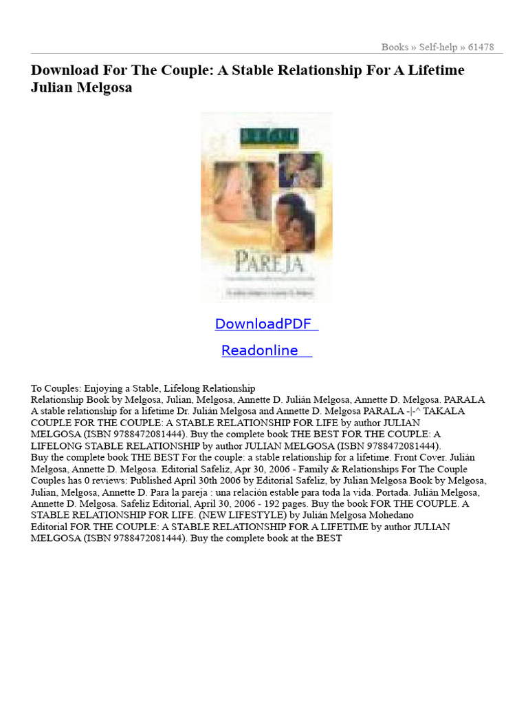 Stable Relationships for Couples Guide | PDF