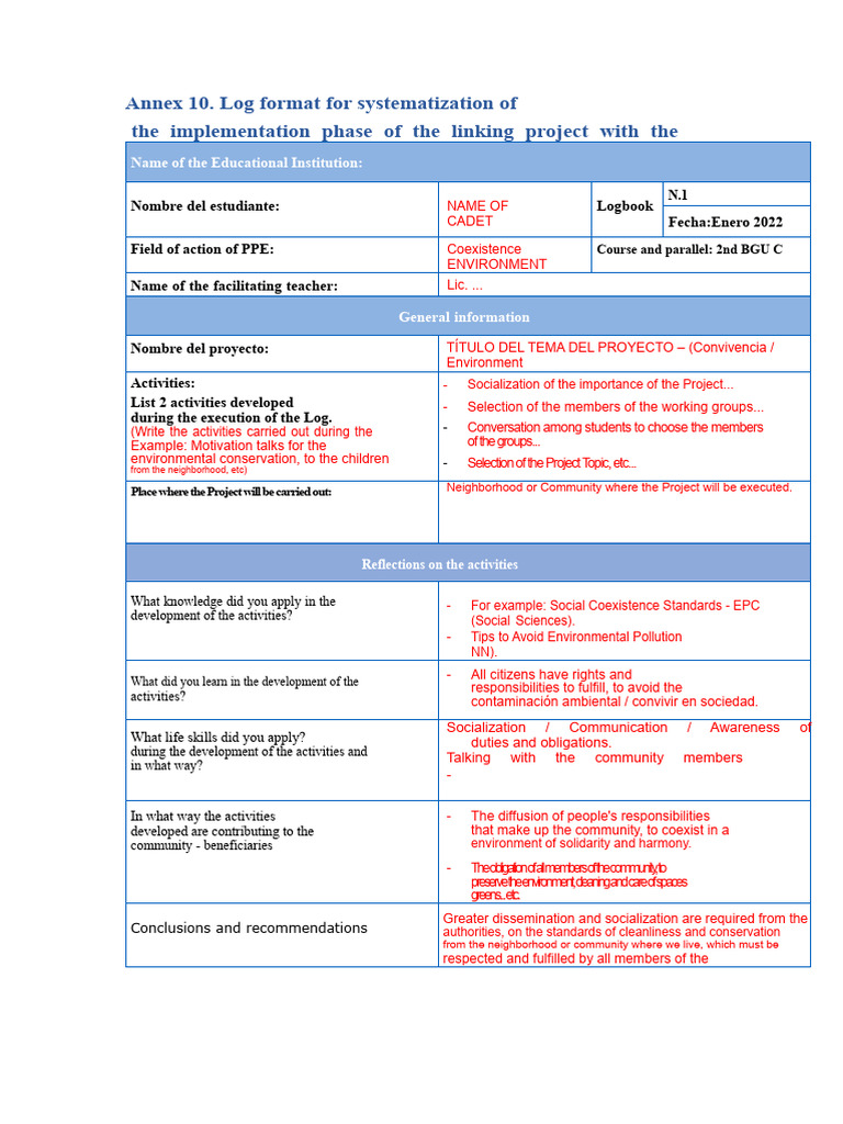 Log Example | PDF | Cognition | Human Communication
