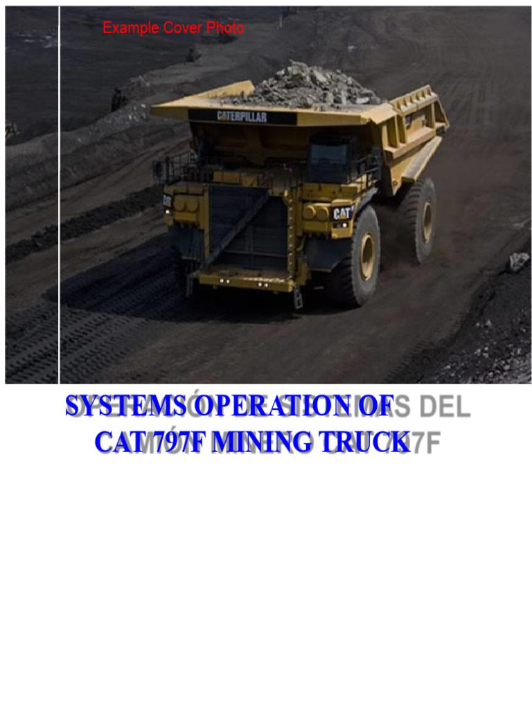CAT 797F Mining Truck Fuel System Guide | PDF | Turbocharger | Pump