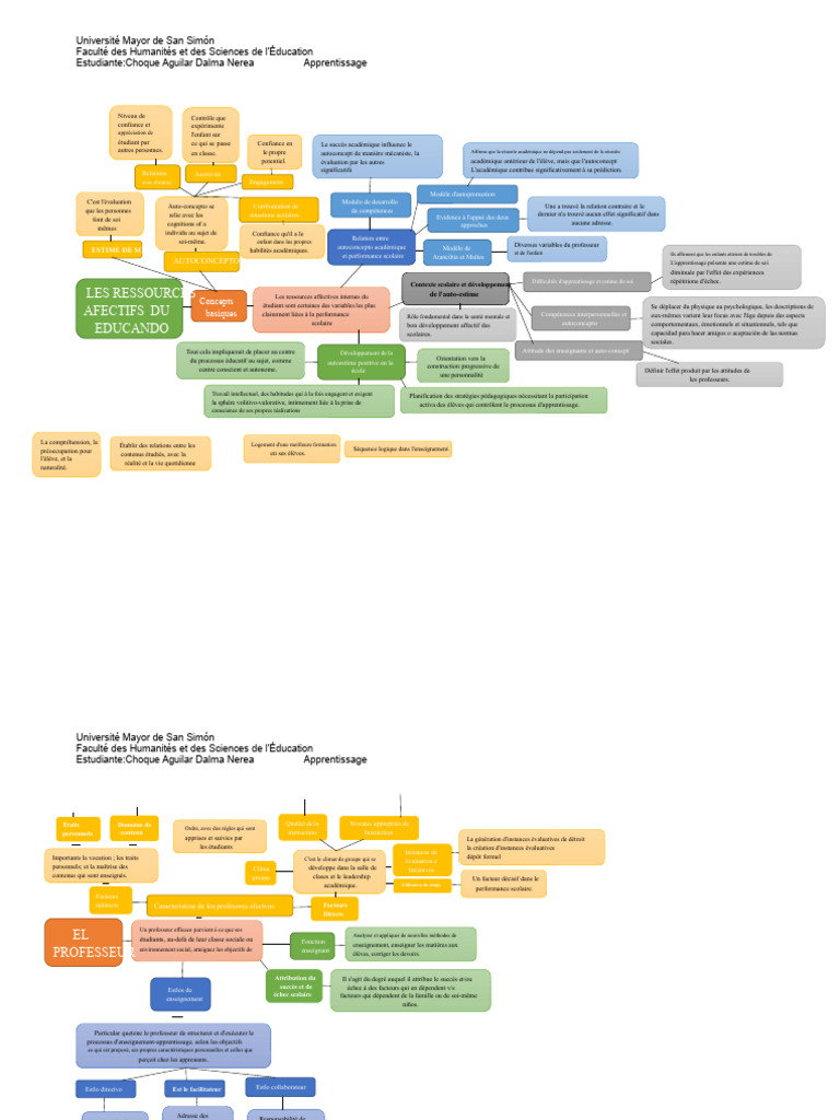 Influence de l'autoconcept sur la réussite scolaire | PDF | Estime de ...