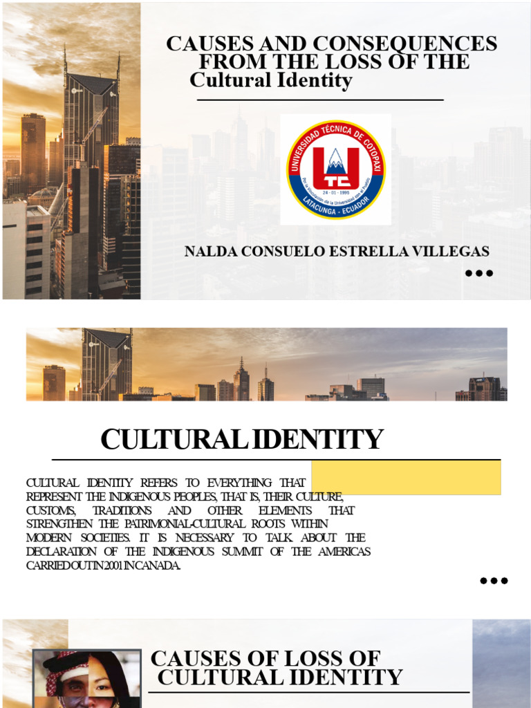 Loss of cultural identity | PDF | Globalization | Social Psychology